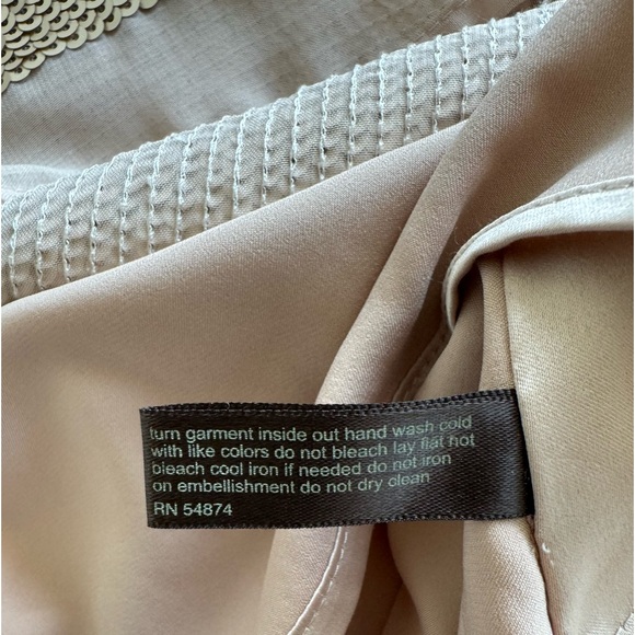 The Limited Blush/Beige Sequin Tank - Picture 7 of 8